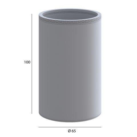 BOHEME Uno Aksesuar Cam Diş Fırçalık 10982-CB