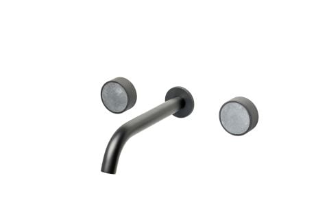 BOHEME Prestige Ankastre Mermer Ankastre 3 Delikli Lavabo Bataryası 152-2-B-STONE