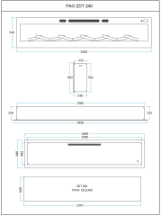 FLAMELINE Pao/ ZDT 240