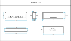 FLAMELINE Spark/ Eco 130