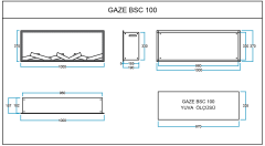 FLAMELINE Gaze/ Bsc 100