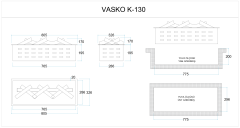 FLAMELINE Vasko/ VP 130