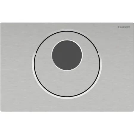 GEBERIT 115.856.SN.6 Sigma 10 Fotoselli Kapak, 12 cm Gömme Rezervuar İçin Paslanmaz Çelik, 12 cm