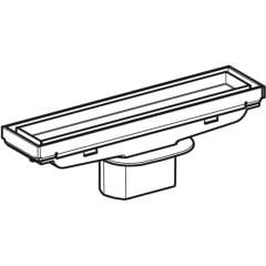 GEBERIT 154.455.00.1 CleanLine20 Duş Kanalı Kapağı Paslanmaz Çelik / Kişiselleştirilebilir