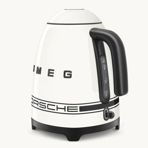 KETTLE, PORSCHExSMEG KETTLE CARRARA WHITE