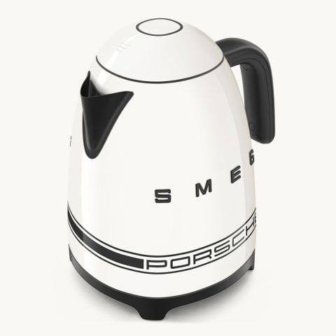 KETTLE, PORSCHExSMEG KETTLE CARRARA WHITE