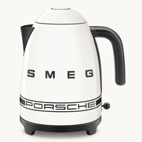 KETTLE, PORSCHExSMEG KETTLE CARRARA WHITE