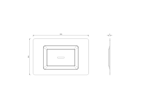 BOHEME Uno Raf İçi Sabunluk 10966-SGM-SOAP