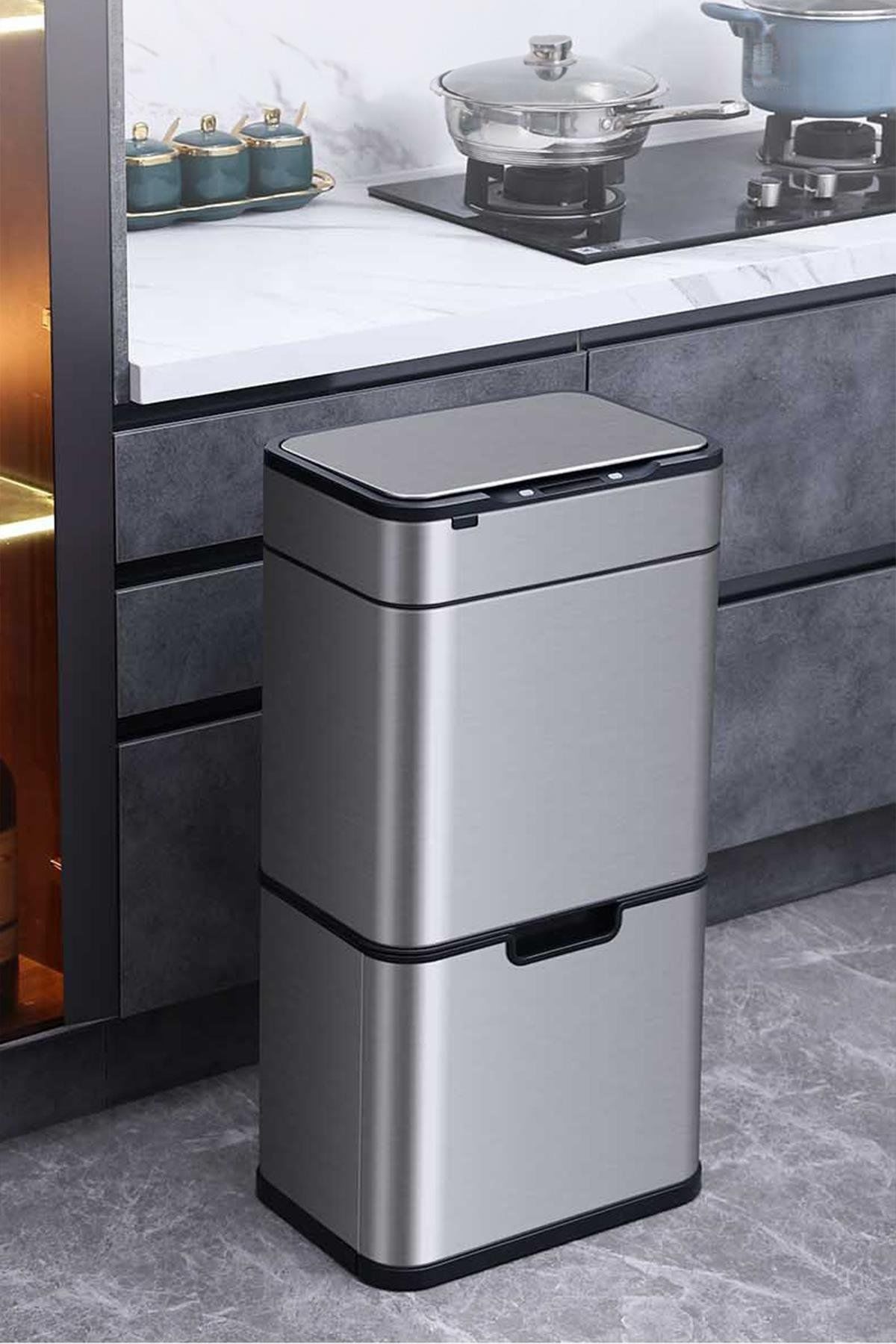 Sensörlü Ozon Çöp Kovası