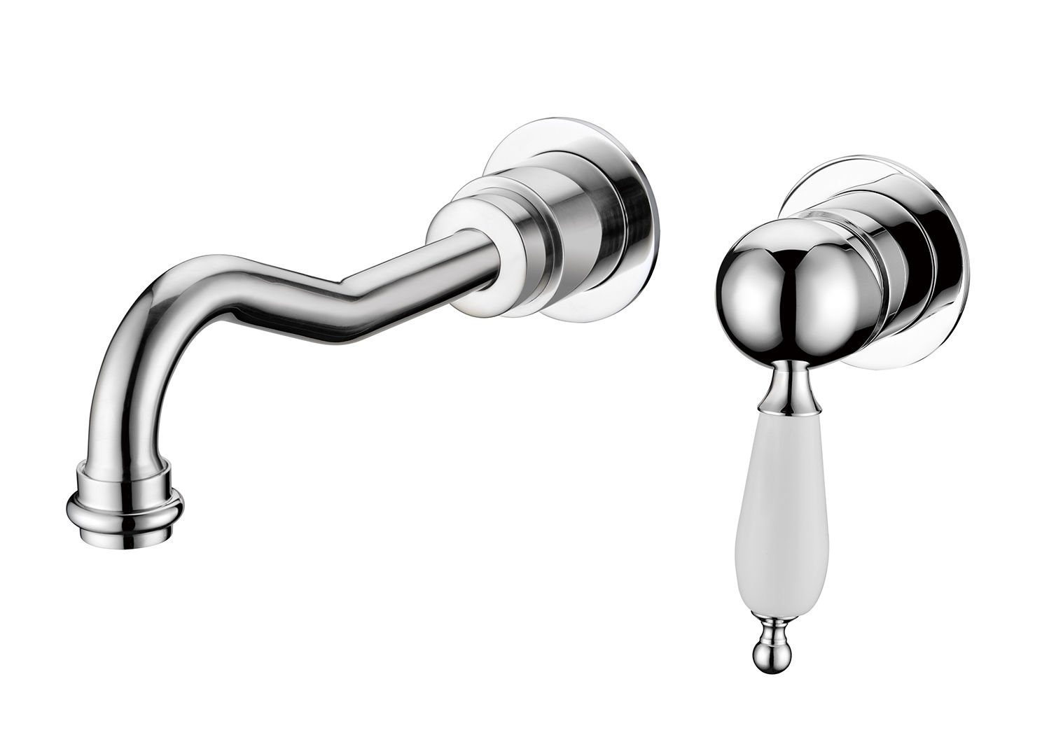 BOHEME Tradizionale Cromo Ankastre Lavabo Bataryası