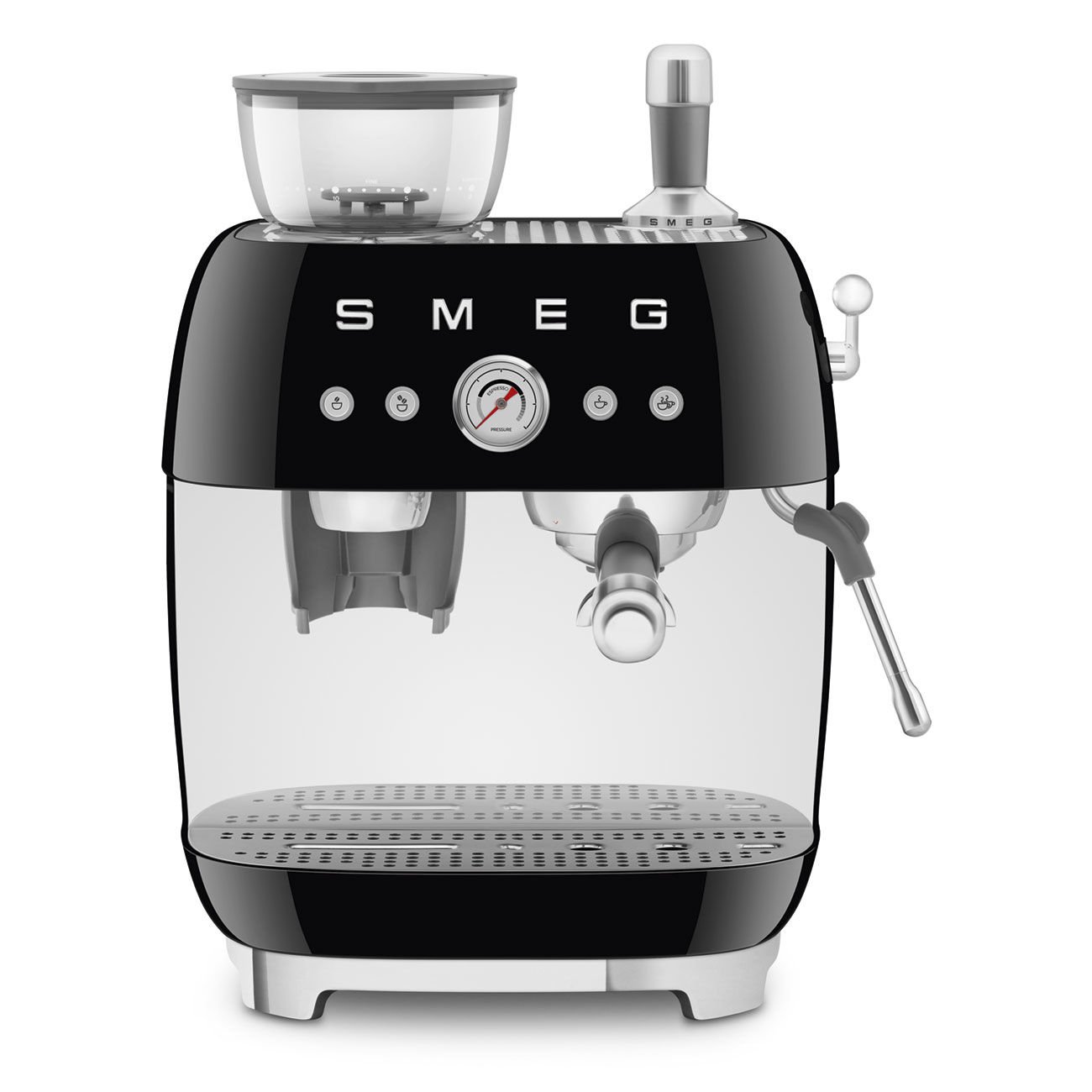 ÖĞÜTÜCÜLÜ ESPRESSO KAHVE MAKİNESİ SİYAH ÖĞÜTÜCÜLÜ ESPRESSO KAHVE MAKİNESİ