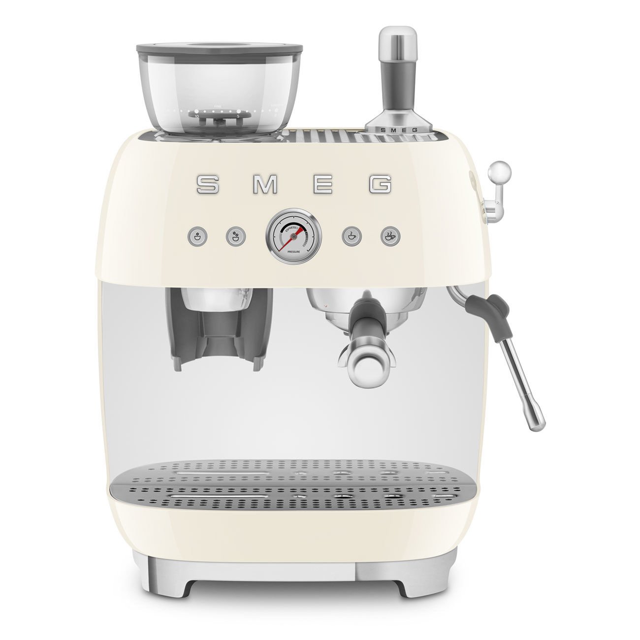 ÖĞÜTÜCÜLÜ ESPRESSO KAHVE MAKİNESİ KREM ÖĞÜTÜCÜLÜ ESPRESSO KAHVE MAKİNESİ