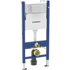 GEBERIT 458.233.00.3 Duofix Asma klozet için, 112 cm, Alpha 12 cm gömme rezervuar ile, 6/3 litre