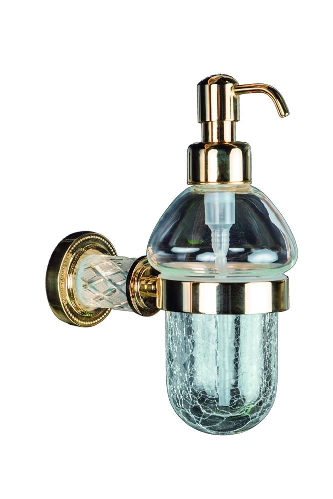 BOHEME Murano Crystal  Cam Sıvı Sabunluk 10912-CRST-G