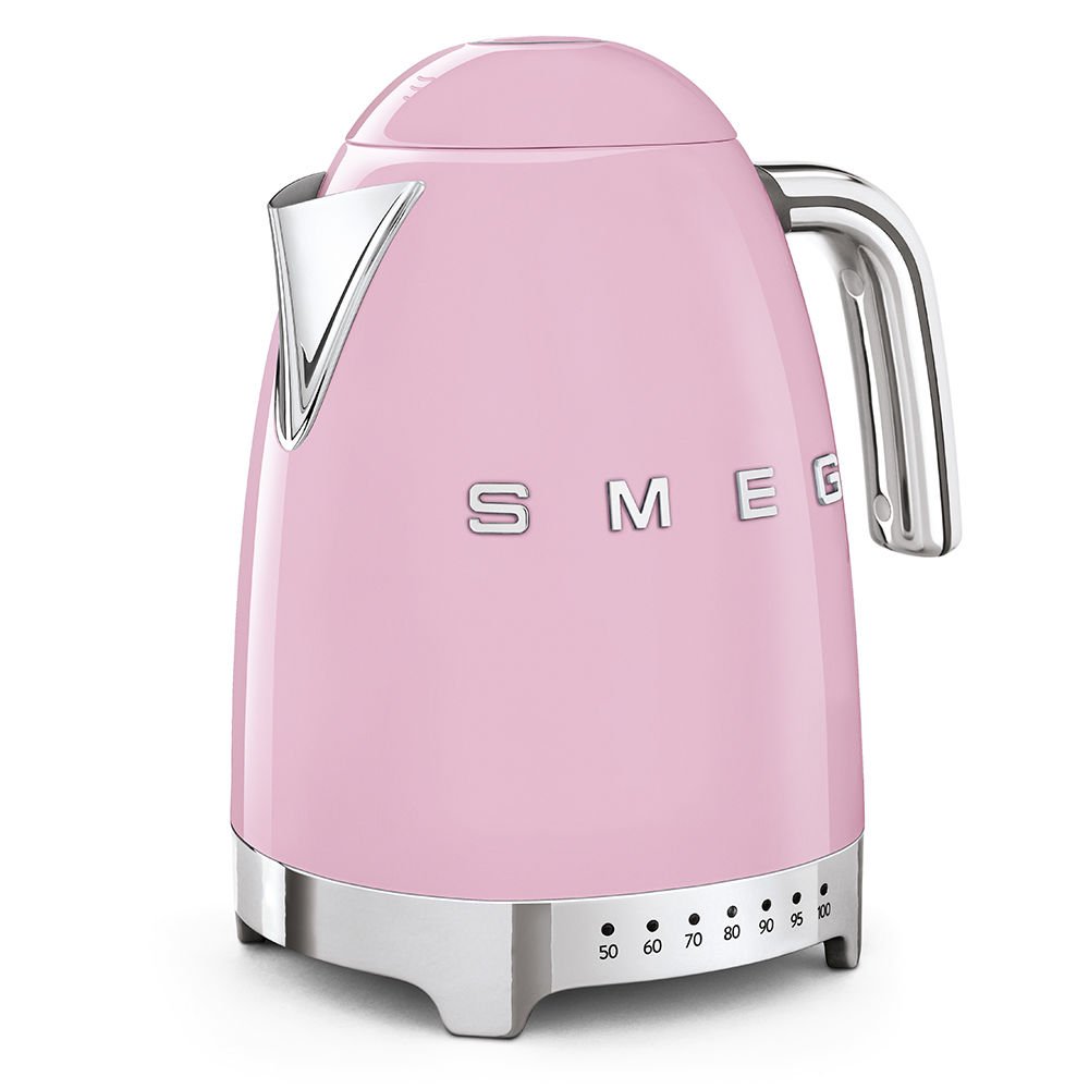 ISI AYARLI KETTLE, 50'S STYLE PEMBE ISI AYARLI KETTLE