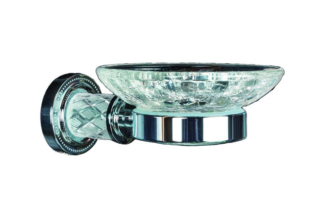 BOHEME Murano Crystal Cam Sabunluk 10903-CRST-CH