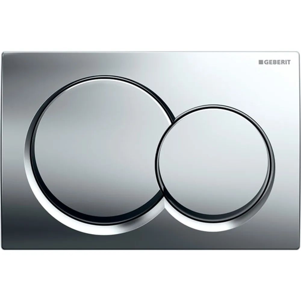 GEBERIT SIGMA01 Kumanda Kapağı - Çift Basmalı SIGMA01 PARLAK KROM 115.770.21.5