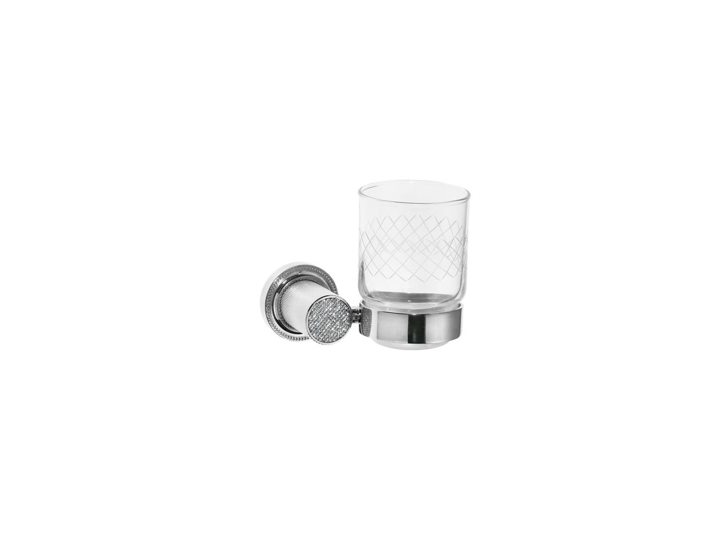 BOHEME Royal Crystal Cam Diş Fırçalık 10924-CRW