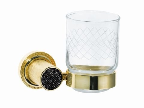 BOHEME Royal Crystal Cam Diş Fırçalık 10924-GB