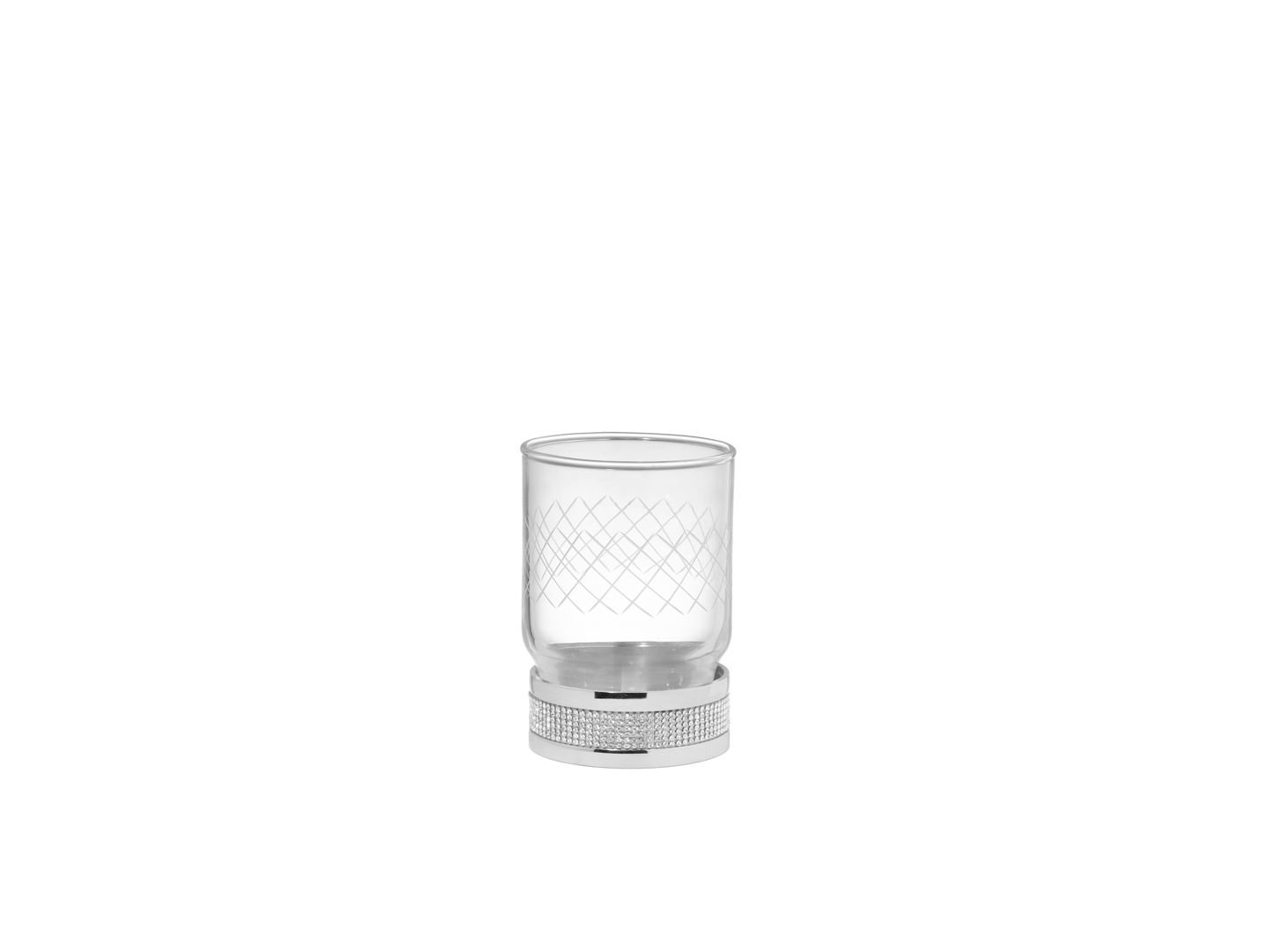 BOHEME Royal Crystal Cam Diş Fırçalık 10931-CRW
