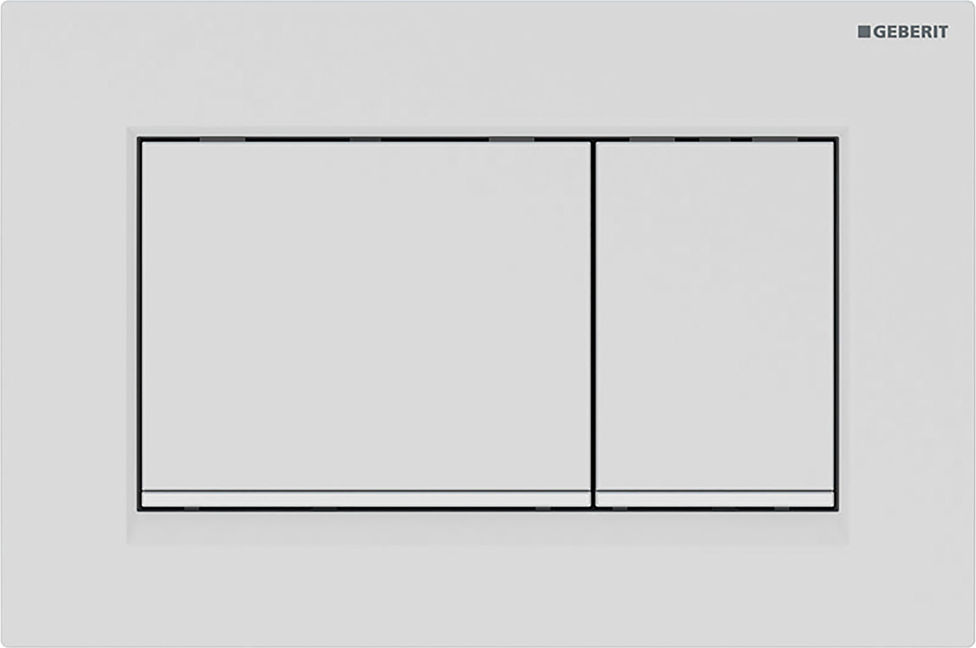 GEBERIT Kumanda Kapağı SIGMA30 MAT BEYAZ/BEYAZ/MAT BEYAZ 115.883.01.1