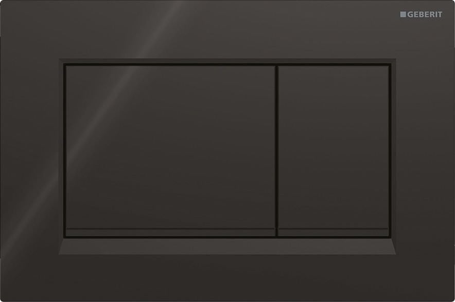GEBERIT Kumanda Kapağı SIGMA30 SİYAH/ MAT SİYAH/SİYAH 115.883.DW.1