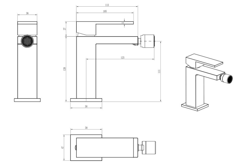 BOHEME Qubic Bide Bataryası 476-CB